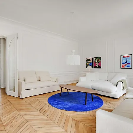 Chic Flat With Garden Terrace -4br-12p - Trocadero 아파트 파리